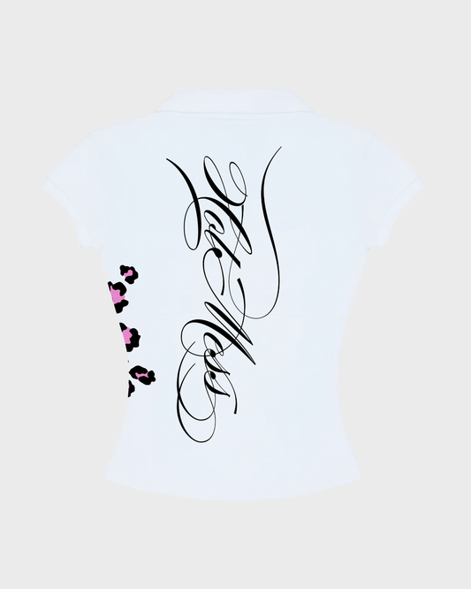 HOT MESS POLO (WHITE)