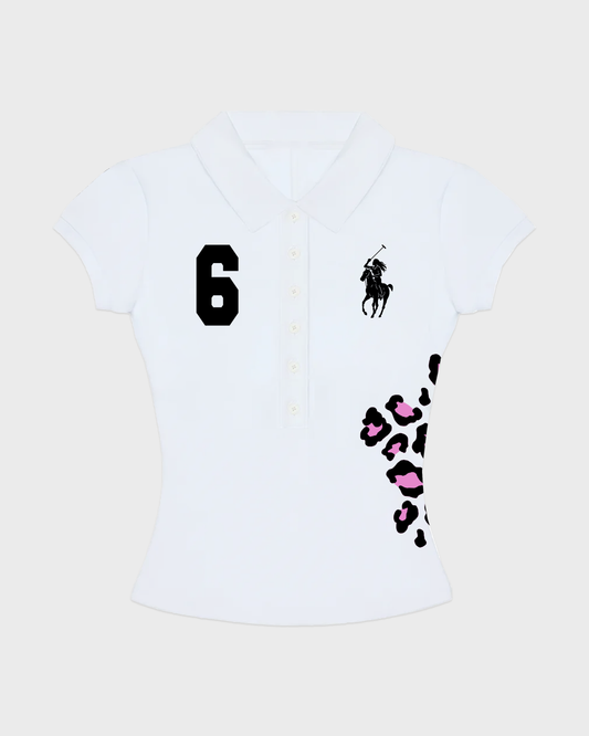 HOT MESS POLO (WHITE)